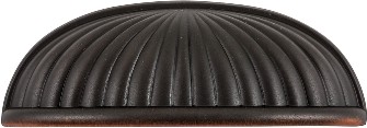 Belmont 3-in , 76mm Center to Center Oil-Rubbed Bronze Oval Cup Drawer Pull