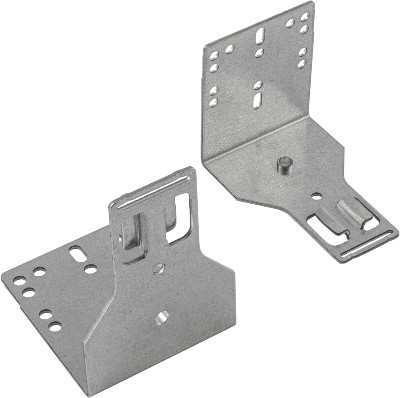 2.94-in Soft Close Self-Closing Undermount Mount Cadmium Drawer Slide 10 -Pieces