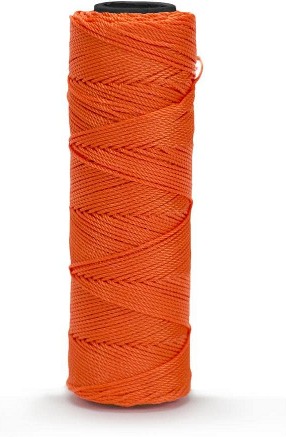 1000-ft Neon Orange Nylon Mason line String