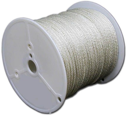 1000.0-ft x 0.25-in Braided Nylon Rope (By-the-Roll)