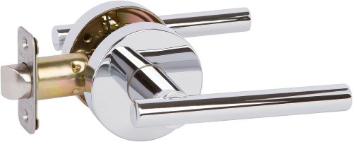 Cira Chrome Interior or Exterior Bed/Bath Privacy Door Handle