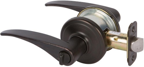 Tuscany Bronze Interior/Exterior Bed/Bath Privacy Door Knob
