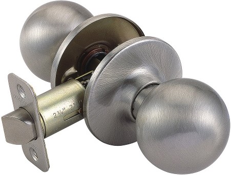 Cambridge Cambridge Satin Nickel Interior Hall/Closet Passage Door Knob