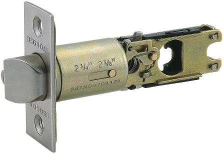 Pro 2-way Adjustable Entry Latch, Satin Nickel