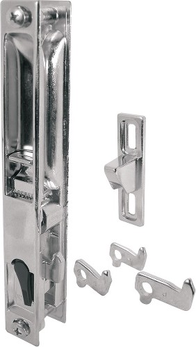6.625-in Flush mount Sliding Patio Door Handleset