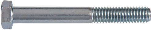6mm x 16mm Zinc-Plated Fine Thread Hex Bolt (4-Count)