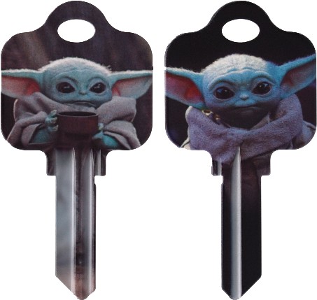 Brass Schlage Brass House/Entry Key Blank