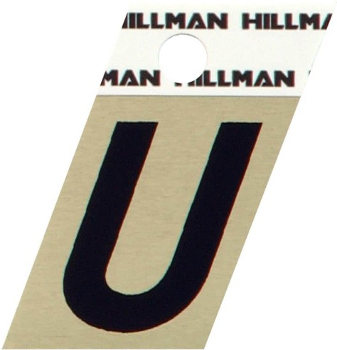 1-1/2-in Reflective Black U
