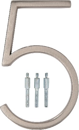 Distinctions 5-in Nickel Number 5