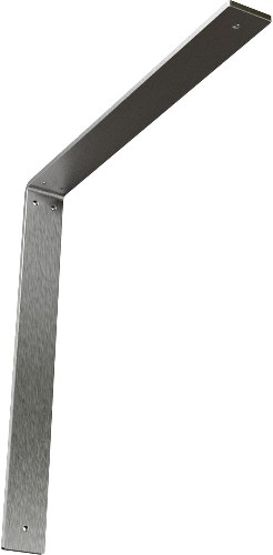 Hamilton 18-in x 2-in x 18-in Brown Steel Countertop support bracket