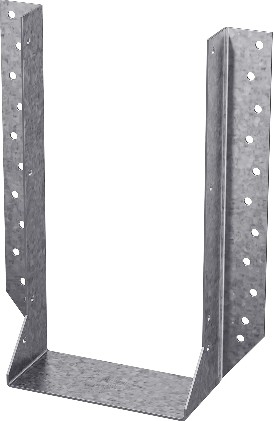 HU 2-1/2-in x 11-7/8-in Double 14 -Gauge G90 galvanized Face mount joist hanger