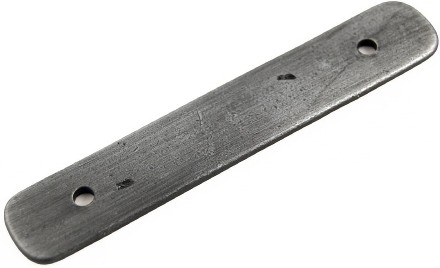Distressed Nickel Cabinet Backplate
