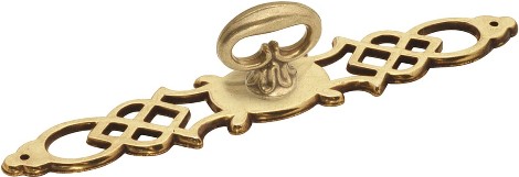 Lancaster Hand Polished Backplate for Knobs 25 - Pack
