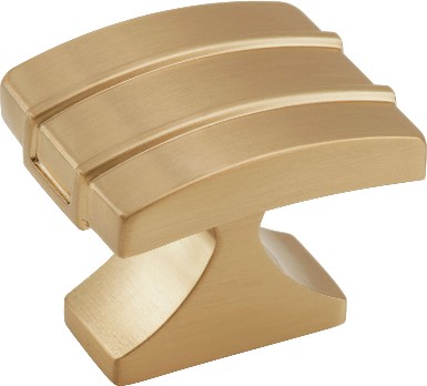 Davenport 1-1/2-in Champagne Bronze Rectangular Transitional Cabinet Knob