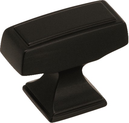 Mulholland 1-1/2-in Black Bronze Bar Traditional Cabinet Knob