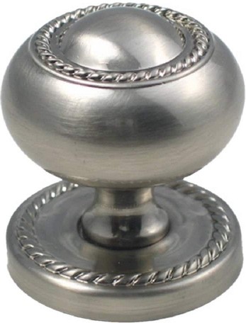 Traditional 1-1/4-in Satin nickel Mushroom Traditional Cabinet Knob