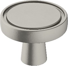Destine 1-3/8-in Satin Nickel Round Contemporary Cabinet Knob