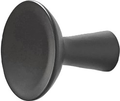 Maven 2-5/16-in Matte Black Round Modern Cabinet Knob