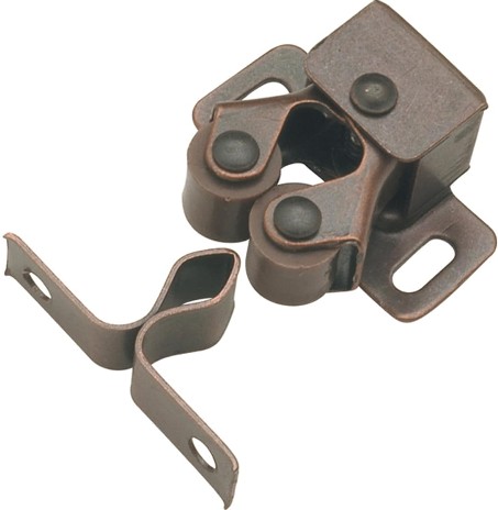 31.75-mm Bronze Roller catch Cabinet Latch 25 -Pack