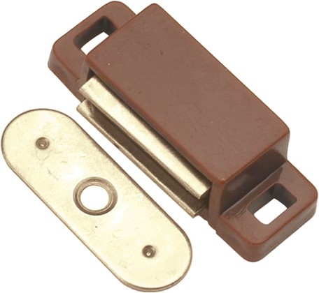 42.926-mm Bronze Magnetic catch Cabinet Latch 25 -Pack