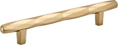 St. Vincent 5-1/16-in , 128mm Center to Center Champagne Bronze Rectangular Handle Drawer Pull