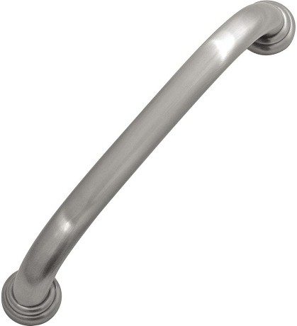 Zephyr 3-3/4-in , 96mm Center to Center Satin Nickel Arch Handle Drawer Pulls