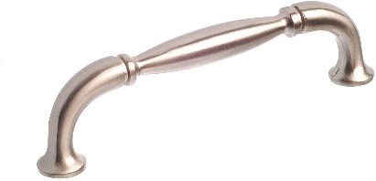 Hudson 3-3/4-in , 96mm Center to Center Brushed Nickel Cylindrical Handle Drawer Pulls