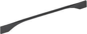 Creston 11-3/8-in or 12-5/8-in , 288mm or 320mm Center to Center Matte Black Dual Mount Arch Handle Drawer Pulls