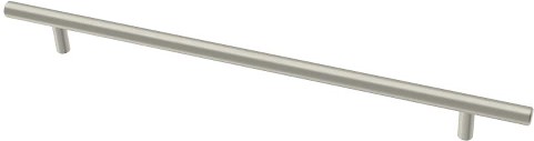 Bar 10-1/16-in , 256mm Center to Center Stainless Steel Cylindrical Bar Drawer Pulls