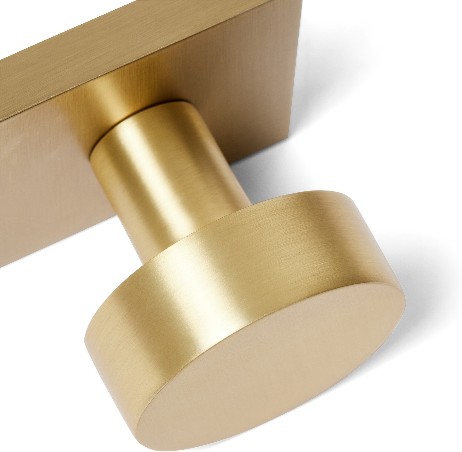 Gold Interior or Exterior Bed/Bath Hall/Closet Passage Door Knob