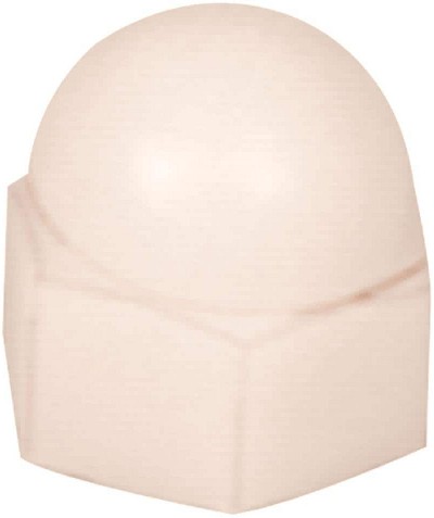 2-Count #10 Nylon Standard (sae) Cap Nuts