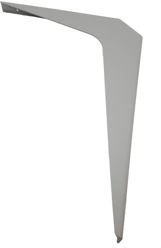 Workstation bracket 24-in x 1.54-in x 18-in Primed Steel Countertop support bracket