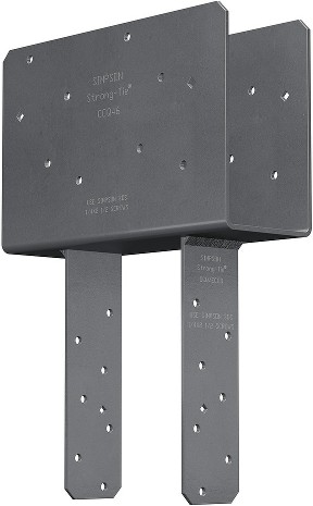 CCQ 4-in x 6-in Painted Wood to wood Column cap