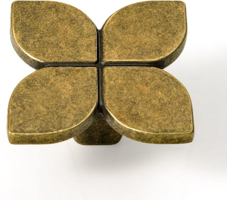 Antique Brass Novelty Classic Cabinet Knob 6 -Pack