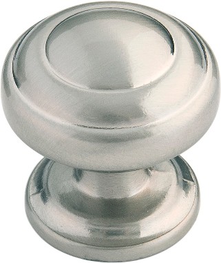 Zephyr 1-1/4-in Satin Nickel Mushroom Farmhouse Cabinet Knob 10 -Pack