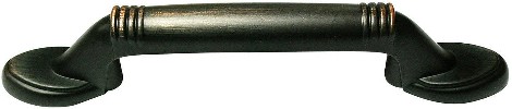 Montmartre 3-in , 76mm Center to Center Brushed Oil-Rubbed Bronze Cylindrical Handle Drawer Pull