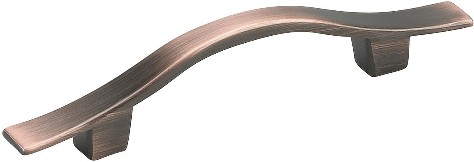 3-in , Antique Copper Arch Handle Drawer Pull