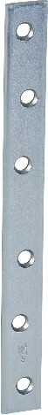 10-in x 1-in x 0.16-in 0.16 -Gauge Zinc-plated Steel Mending brace
