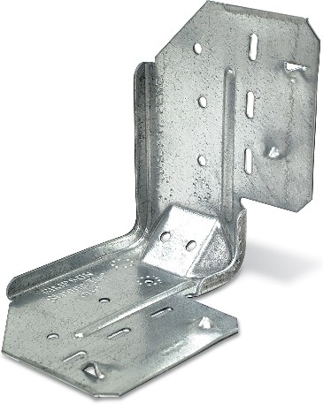 4-in 16 -Gauge Galvanized Steel Roofing clips Wood to wood