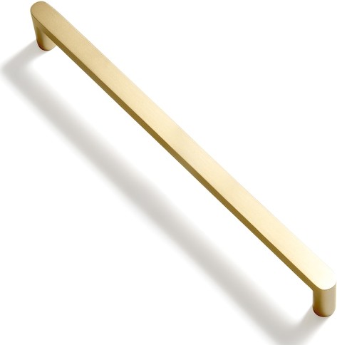 7-9/16-in , 192mm Center to Center Pure Brass Novelty Handle Drawer Pull 6 -Pack