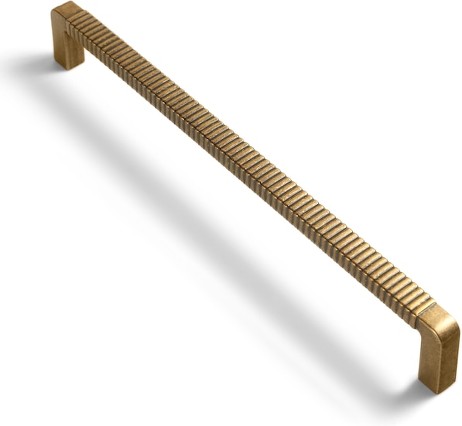 7-9/16-in , 192mm Center to Center Antique Brass Rectangular Handle Drawer Pull 6 -Pack