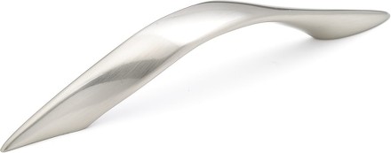 Niagara 5-1/16-in , 128mm Center to Center Brushed Nickel Arch Handle Drawer Pull