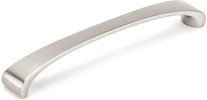 6-5/16-in , 160mm Center to Center Brushed Nickel Arch Handle Drawer Pull