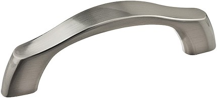 Newtonbrook 3-in , 76mm Center to Center Brushed Nickel Arch Handle Drawer Pulls