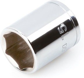 1/4-in Drive Metric 15mm Shallow Socket