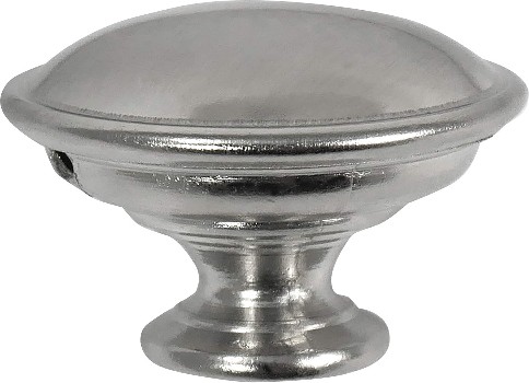 Georgetown 1-3/8-in Satin Nickel Round Traditional Cabinet Knob 10 -Pack