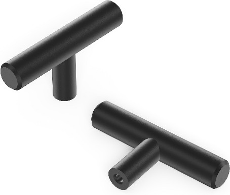 Bar Pulls Matte Black Bar Contemporary Cabinet Knob