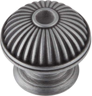 Belmont 1-1/2-in Pewter Round Traditional Cabinet Knob