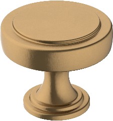 Exceed 1-3/8-in Champagne Bronze Round Transitional Cabinet Knob