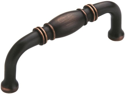 Granby 3-in , 76mm Center to Center Oil Rubbed Bronze Arch Handle Drawer Pulls 10 -Pack